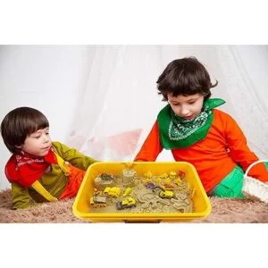 INvench Juego de arena de juego de dinosaurios de_3