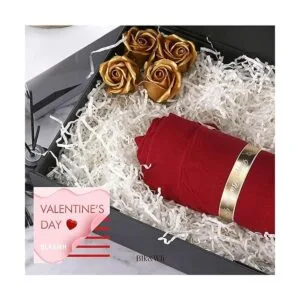 BLK WH Cajas de regalo de 14 x 9.5 x 4.5 in cajas de_2