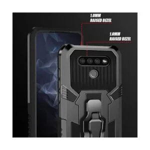 Funda para teléfono LG K51 con protector de pantalla de_4
