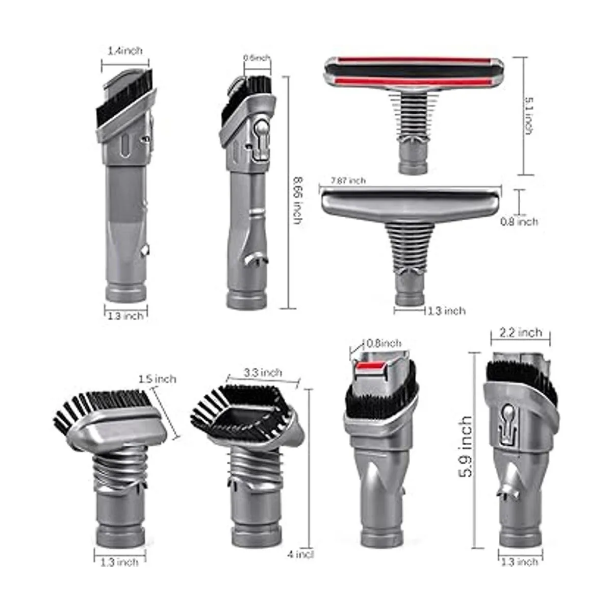 Garbage fighter Kit de cepillos de repuesto para