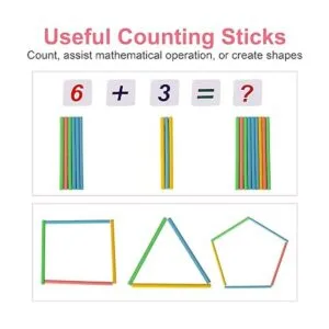 KIDWILL Juguete de aprendizaje de matemáticas preescolar_5
