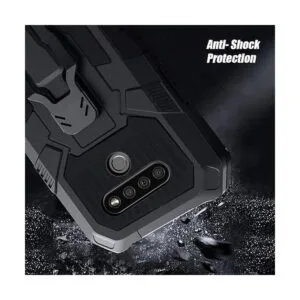 Funda para teléfono LG K51 con protector de pantalla de_2