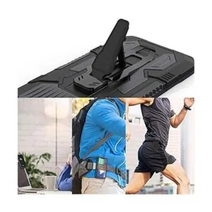 Funda para teléfono LG K51 con protector de pantalla de_5