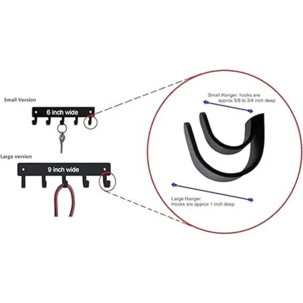 Soporte para llaves de pared para cámper pequeño de 6_3