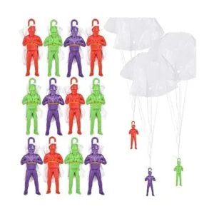 ArtCreativity Mini paracaidistas con paracaídas paquete_4