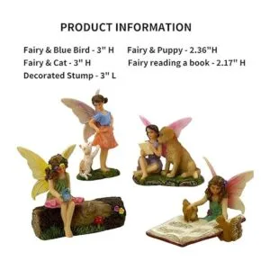 PRETMANNS Figuras de hadas de jardín Figuras de hadas de_2
