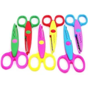 Juego de 12 tijeras creativas y perforadoras findTop para