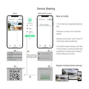 Cámara de seguridad inalámbrica WiFi para exteriores y_6