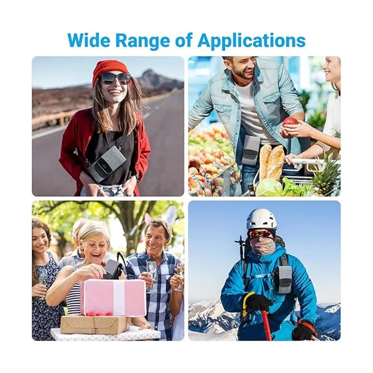 KIWIFOTOS Bolsa de viaje de doble capa con correa para el_5