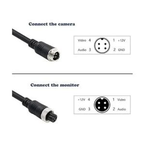 Collyon 50 pies49.2 ft sistemas de vídeo para coche_3