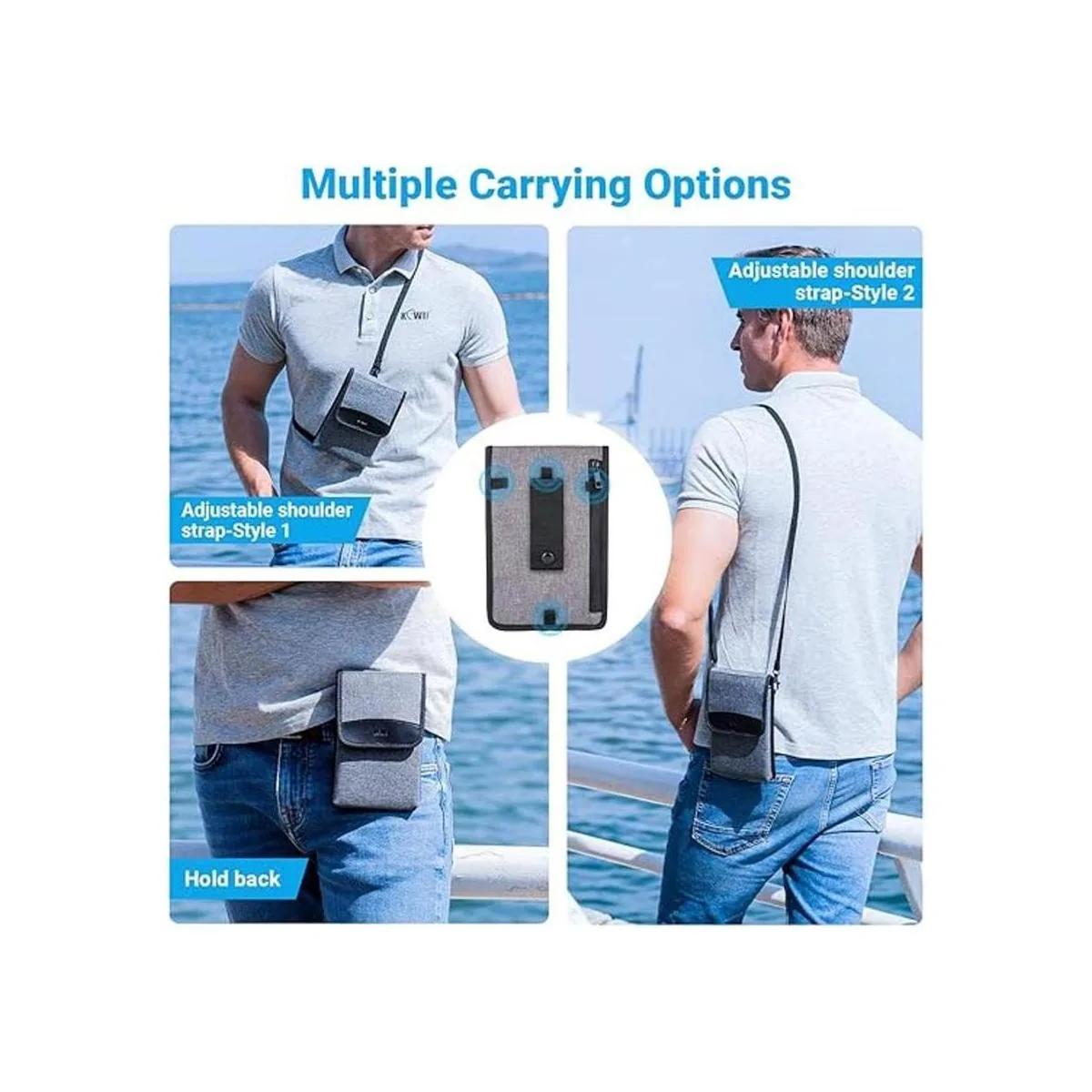 KIWIFOTOS Bolsa de viaje para teléfono celular bolsa_4