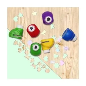 Juego de 12 tijeras creativas y perforadoras findTop para