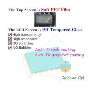 Protector de pantalla para Nikon D850 Top PET cámara de_2