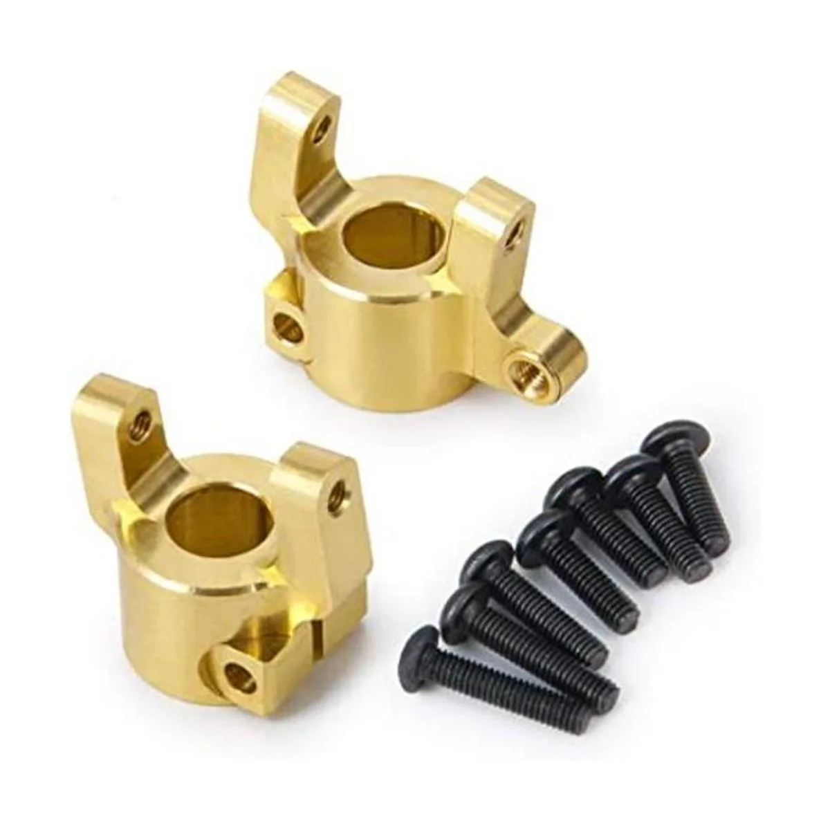 1 par de pesas de latón para eje delantero de coche CHub