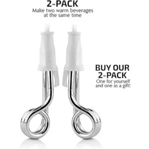 Ovente Calentador eléctrico de inmersión de acero