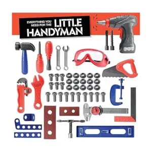 Play22 Juego de 76 bancos de trabajo para niños juego de_2