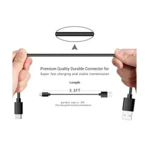 Cable de carga USB C para Sony WH1000XM4 WH1000XM5_2