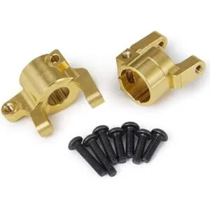 1 par de pesas de latón para eje delantero de coche CHub