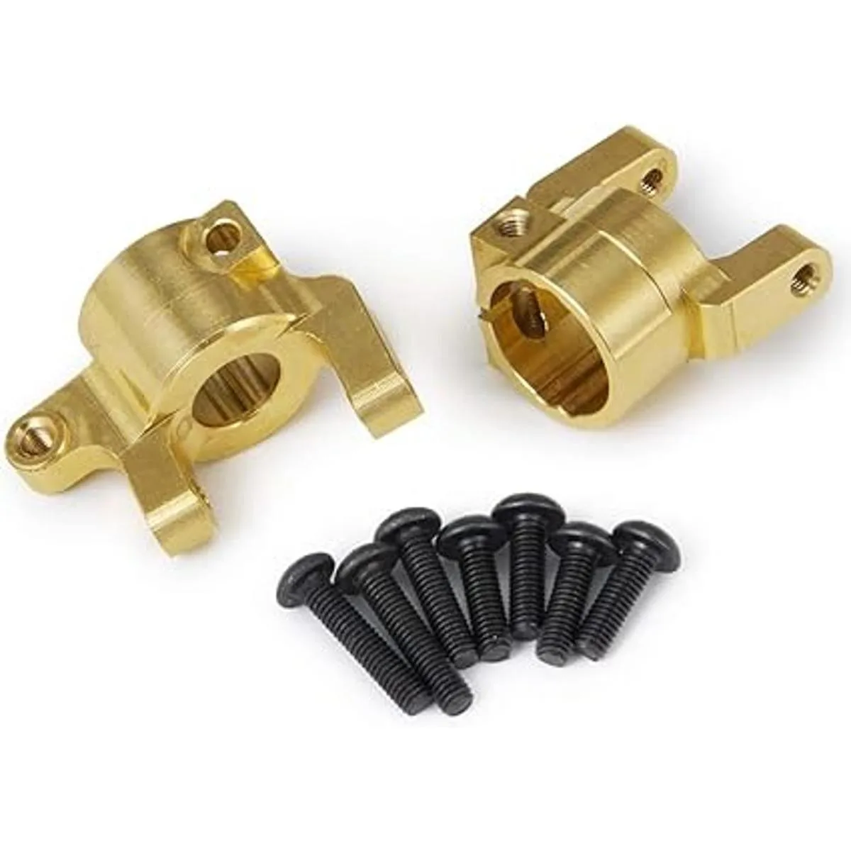 1 par de pesas de latón para eje delantero de coche CHub