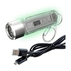 Nitecore Tiki GITD Linterna recargable USB de 300 lúmenes_1