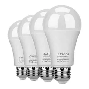 Aukora Paquete de 4 bombillas de luz del atardecer al