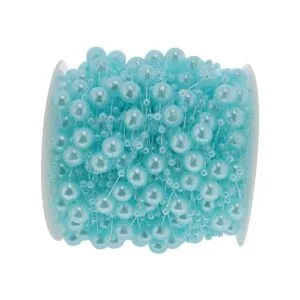 Eoutstanding Guirnalda de perlas artificiales 98.4 ft_3