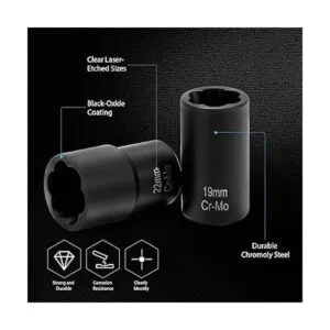 Juego de herramientas de enchufe giratorio juego de_4