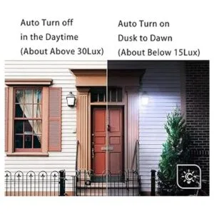 Aukora Paquete de 4 bombillas de luz del atardecer al