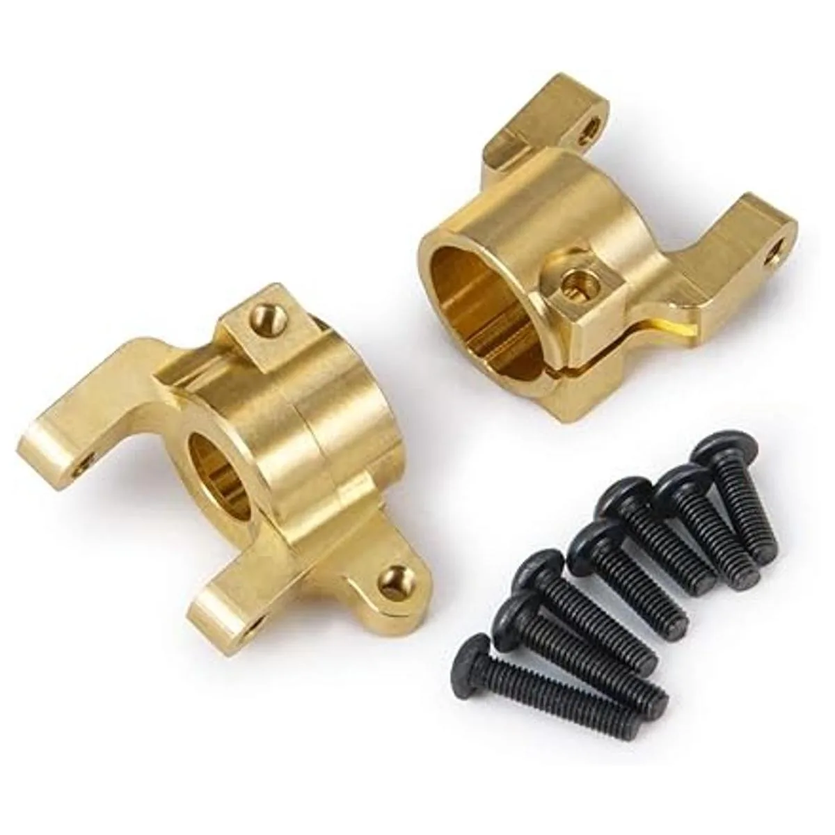 1 par de pesas de latón para eje delantero de coche CHub