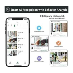 Cámara de seguridad inalámbrica WiFi para exteriores y_2