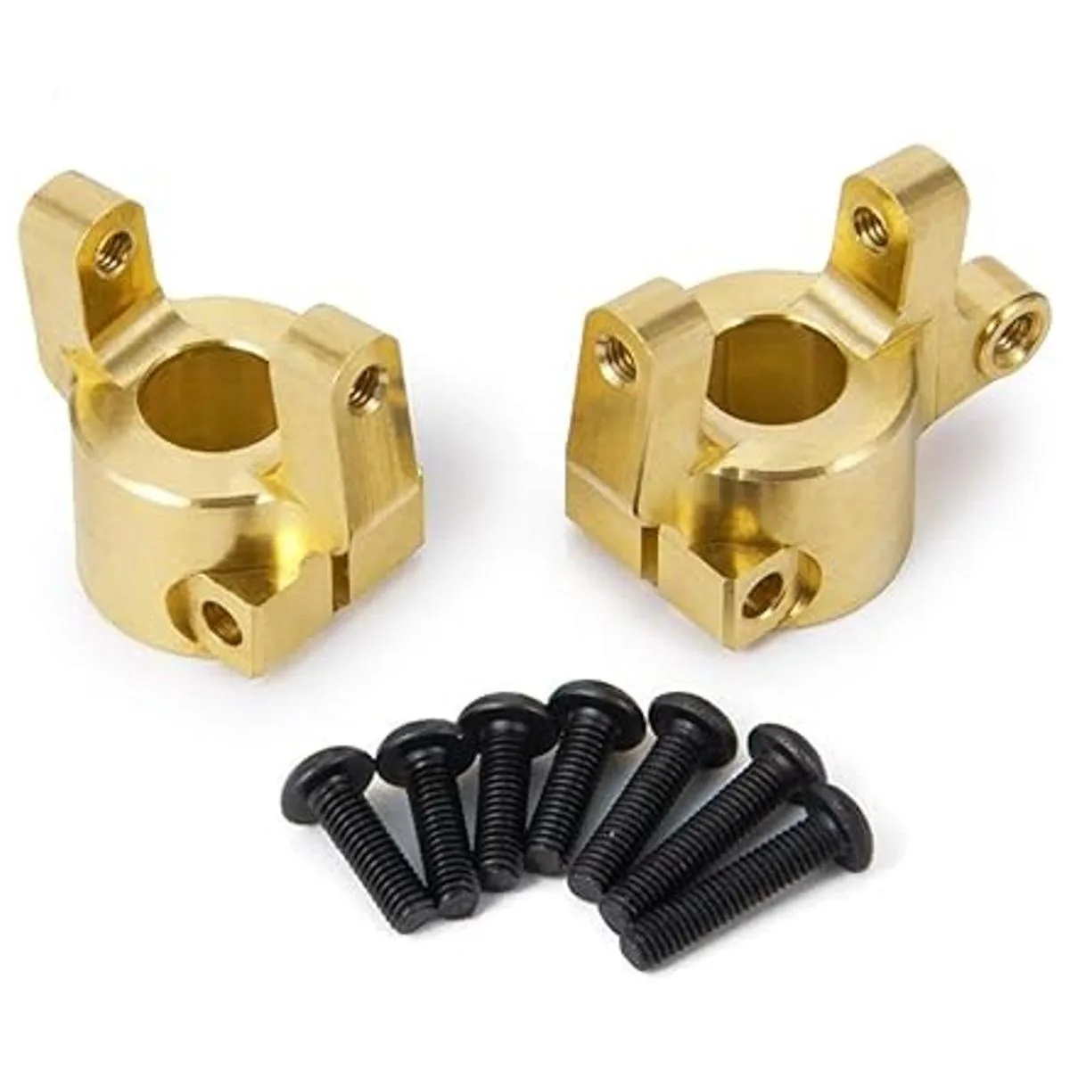 1 par de pesas de latón para eje delantero de coche CHub