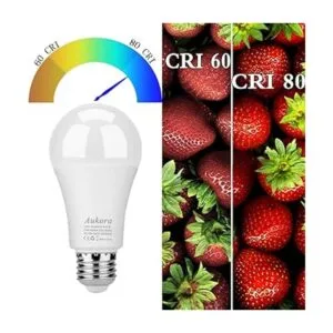 Aukora Paquete de 4 bombillas de luz del atardecer al