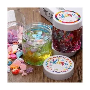 Habbi Paquete de 24 recipientes de slime de 6 onzas con