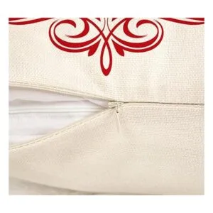 4TH Emotion Juego de 4 fundas de almohada de Navidad de 18_6