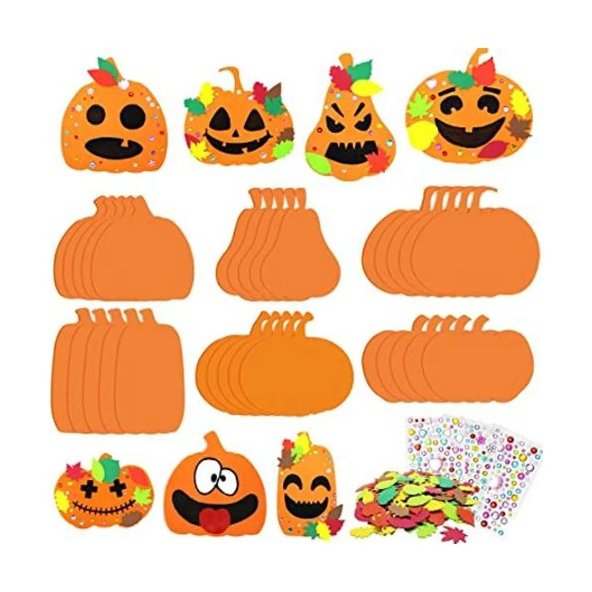 Juego de 30 piezas de espuma de Halloween para