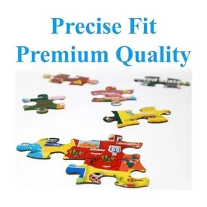 Think2Master Rompecabezas colorido de 100 piezas de mapa_6