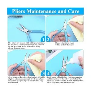 Shynek Alicates de joyería kit de herramientas para