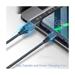 Paquete de 2 cables de carga rápida USB tipo C para_3