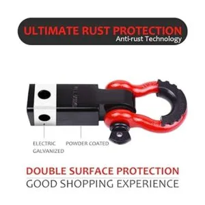 AUTOBOTS Receptor de enganche de remolque de 2 pulgadas_3