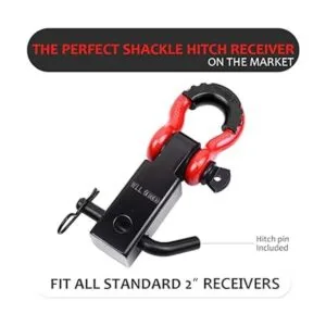 AUTOBOTS Receptor de enganche de remolque de 2 pulgadas_6