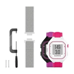 Leiou Correa de nailon tejida compatible con Garmin_5