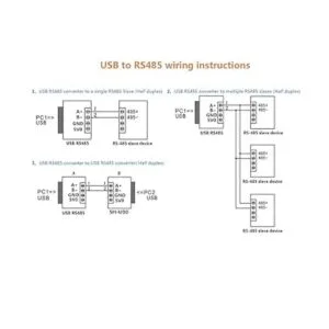 DSD Tech SHU11L Cable USB a RS485 RS422 con chip FTDI_5
