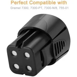 Shentec 500075501 Dremel Batería de repuesto para Dremel