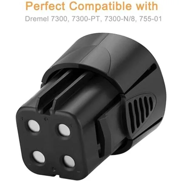 Shentec 500075501 Dremel Batería de repuesto para Dremel
