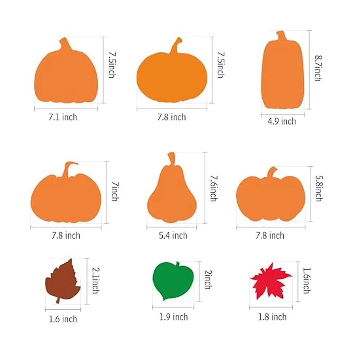 Juego de 30 piezas de espuma de Halloween para