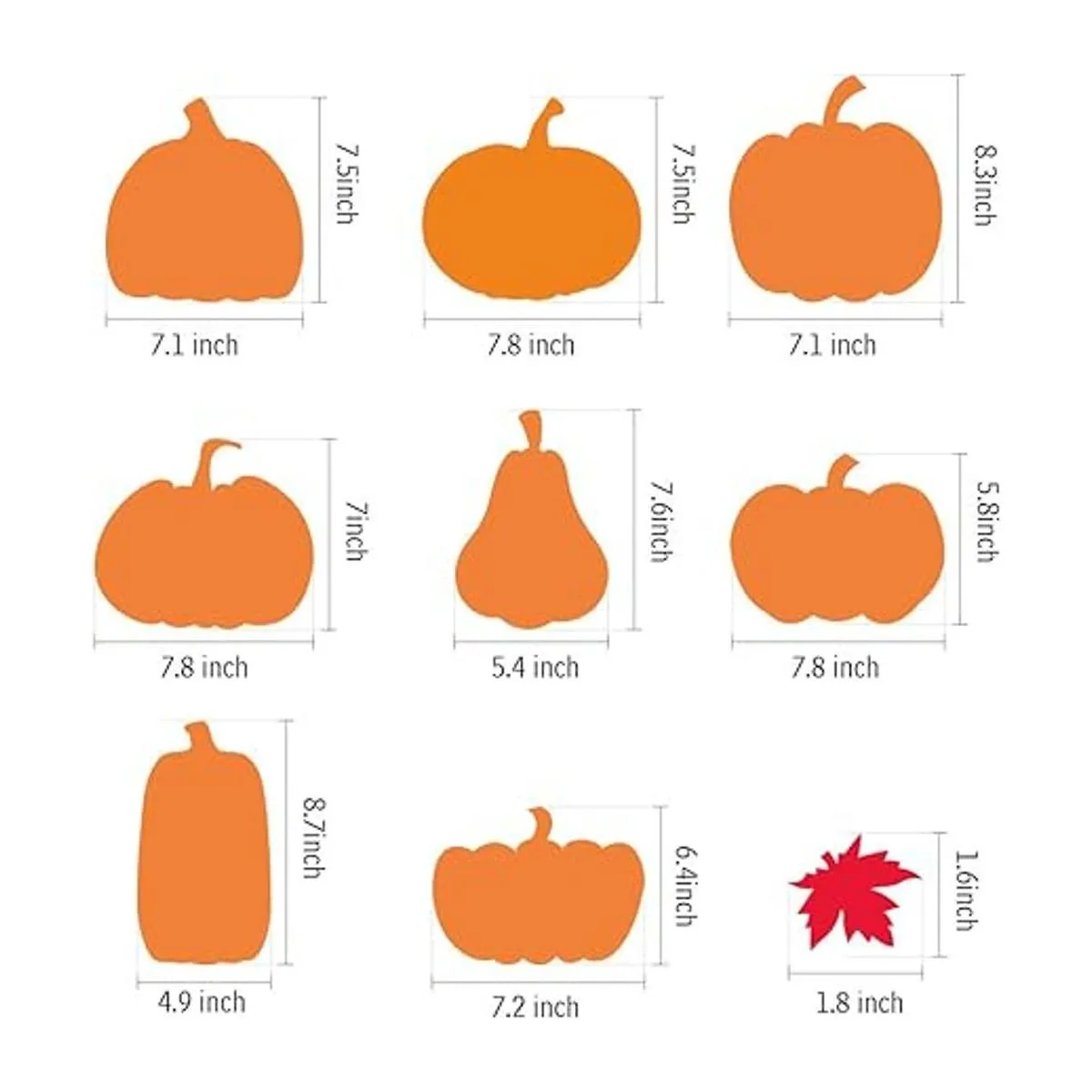 40 piezas de espuma de Halloween kit de manualidades de