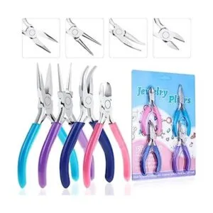 Shynek Alicates de joyería kit de herramientas para