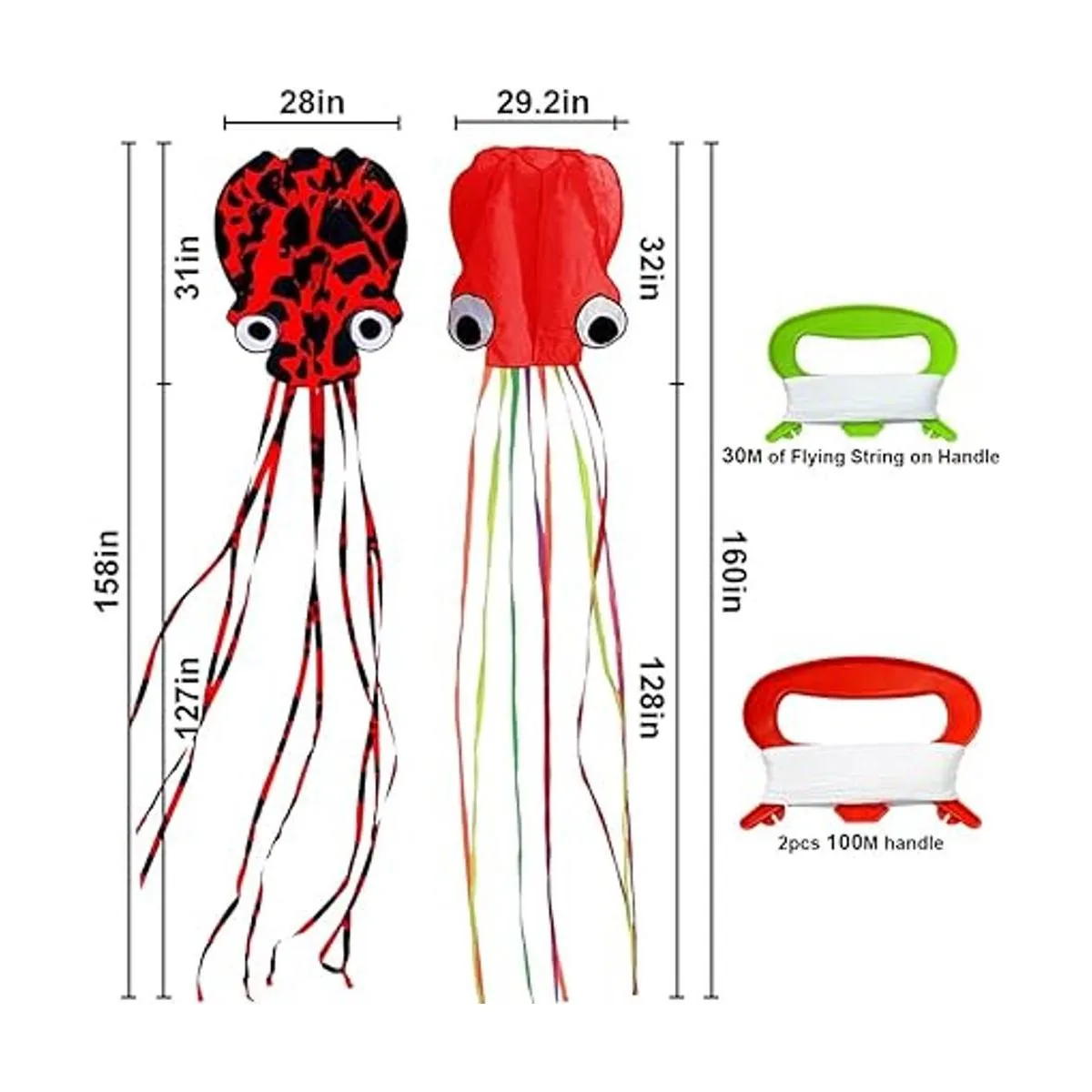 Motiloo Software Octopus Flyer Kite paquete de cometas 3_4