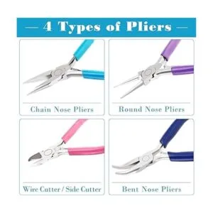 Shynek Alicates de joyería kit de herramientas para