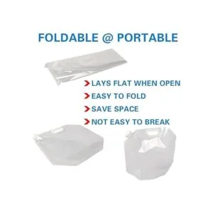 Bolsa plegable de agua de 1.3 galones sin BPA jarra de_4